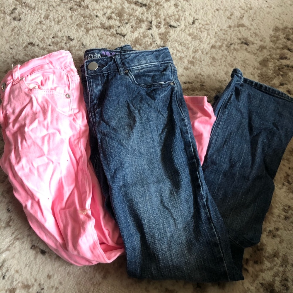 2 fashionable cute jeans